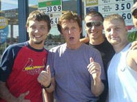 Paul and fans